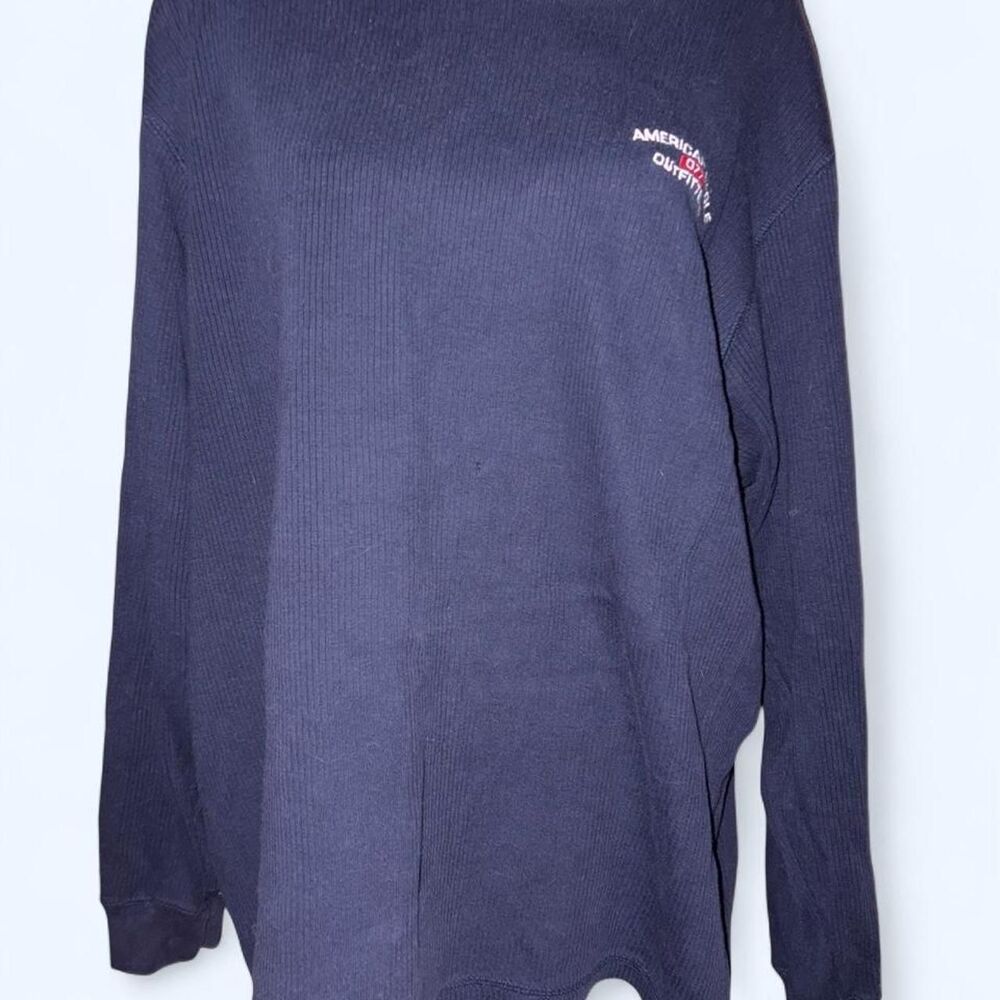 American-eagle Women's Navy and Blue Jumper